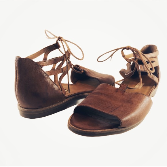 paul green morea lace up sandal